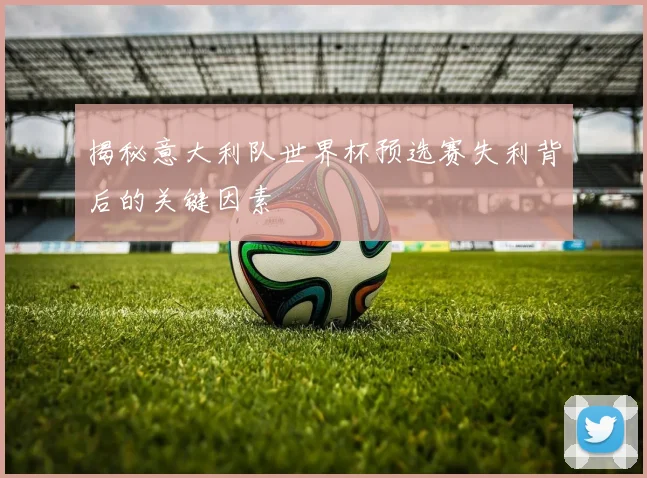 揭秘意大利队世界杯预选赛失利背后的关键因素